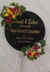 Papan Akrilik Ucapan Ulang Tahun Pinang